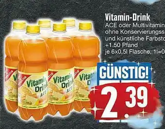 Edeka Vitamin-drink Angebot