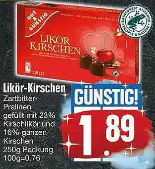 Edeka Likör-kirschen Angebot