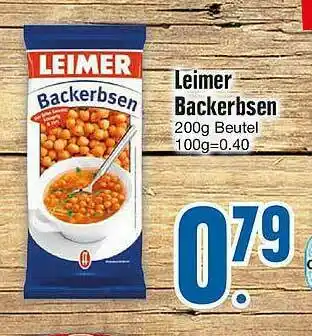 Edeka Leimer Backerbsen Angebot