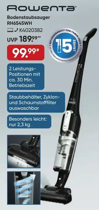 Galeria Rowenta Bodenstaubsauger RH6545WH Angebot