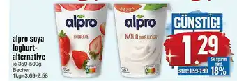 Edeka Alpro Soya Joghurt Atlernative Angebot