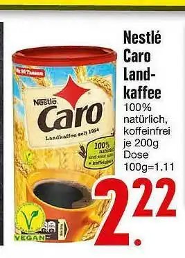 Edeka Nestlé Caroland Kaffee Angebot