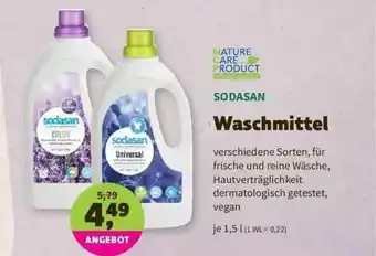 Denns BioMarkt Sodasan Waschmittel Angebot