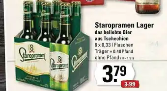 Edeka Staropramen Lager Angebot