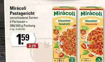 Edeka Mirácoli Pastagericht Angebot