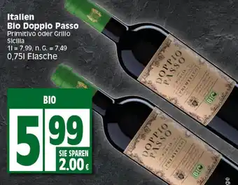 Elli Markt Italien Bio Doppio Passo 0,75 L Flasche Angebot