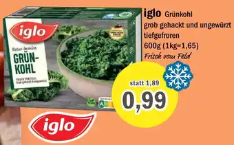 Aktiv Irma iglo Grünkohl 600 g Angebot