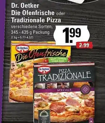 Edeka Dr. Oetker Die Ofenfrische Oder Tradizionale Pizza Angebot