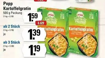 Edeka Popp Kartoffelgratin Angebot