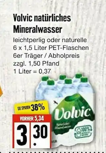 Edeka Frischemarkt Volvic Natürliches Mineralwasser Angebot