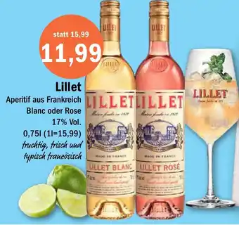 Aktiv Irma Lillet Aperitif 0,75 L Angebot