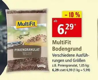 Fressnapf Multifit Bodengrund Angebot