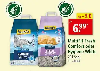 Fressnapf Multifit Fresh Comfort Oder Hygiene White Angebot