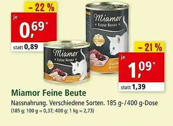 Fressnapf Miamor Feine Beute Nassnahrung Angebot