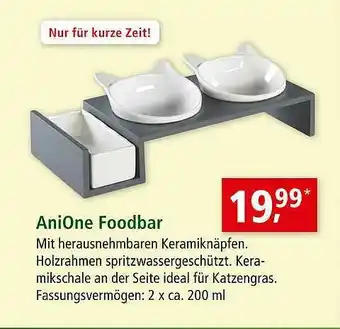 Fressnapf Anione Foodbar Angebot