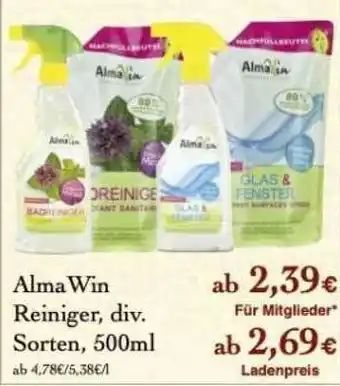 LPG Biomarkt Almawin Reiniger Angebot