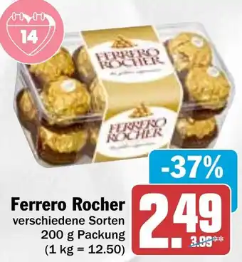 Hit Ferrero Rocher 200 g Packung Angebot