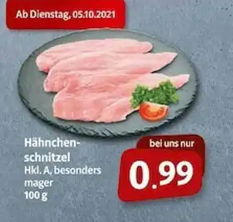 Markant Hähnchenschnitzel Angebot