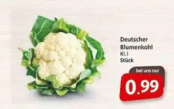 Markant Deutscher Blumenkohl Angebot