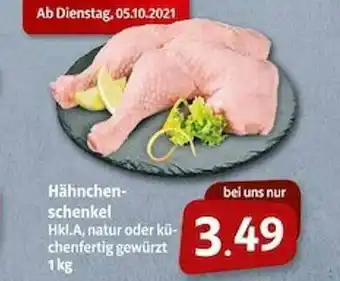 Markant Hähnchenschenkel Angebot