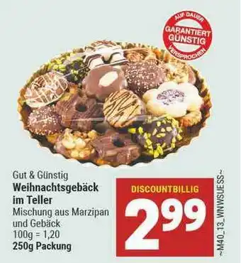 Marktkauf Gut & Günstig Weihnachtsgebäck Im Teller Angebot