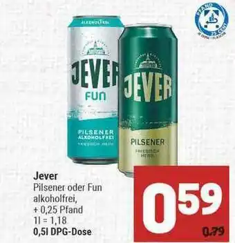 Marktkauf Jever Pilsener Oder Fun Alkoholfrei Angebot