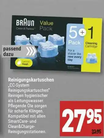 Marktkauf Braun Reinigungskartuschen Cc-system Angebot