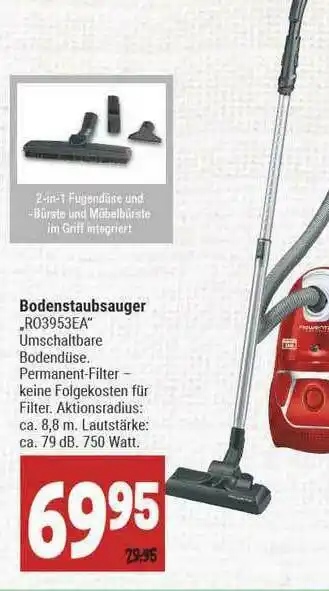 Marktkauf Bodenstaubsauger Ro3953ea Angebot