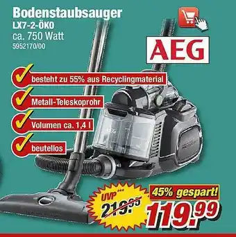 Poco Bodenstaubsauger Angebot