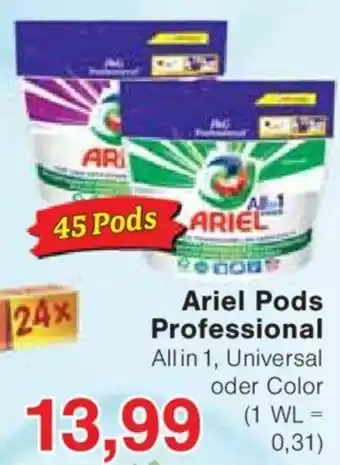 Jawoll Ariel Pods Professional All in 1, Universal oder Color 45 Pods Angebot