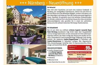 REWE Reisen Nürnberg - Neuröffnung Angebot