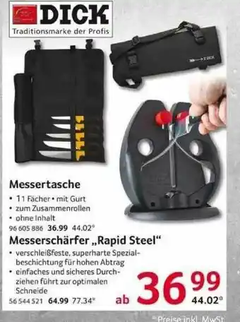 Selgros Dick Messertasche Oder Messerschärfer „rapid Steel” Angebot