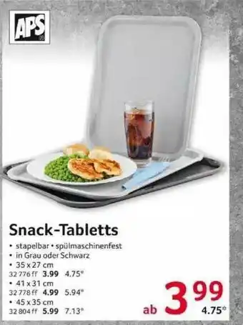 Selgros Snack-tabletts Aps Angebot