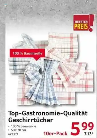 Selgros Top-gastronomie-qualität Geschirrtücher Angebot