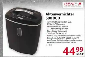 Selgros Genie Aktenvernichter 580 Xcd Angebot