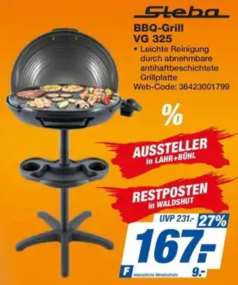 expert Octomedia Steba BBQ-Grill VG 325 Angebot