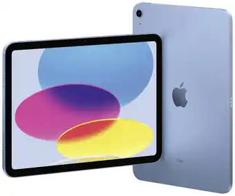 Conrad Apple iPad 10.9 (10. Generation, 2022) WiFi 256 GB Blau iPad 27.7 cm (10.9 Zoll) iPad Angebot