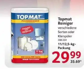 Selgros Topmat Reiniger Angebot