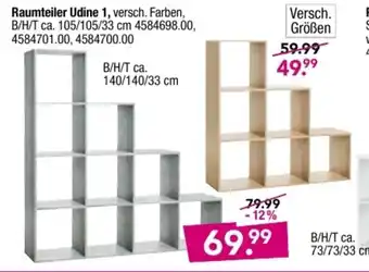 Möbel Boss Raumteiler Udine 1 Angebot