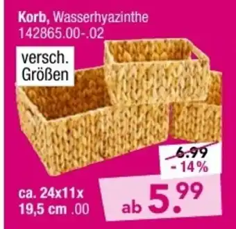 Möbel Boss Korb Angebot