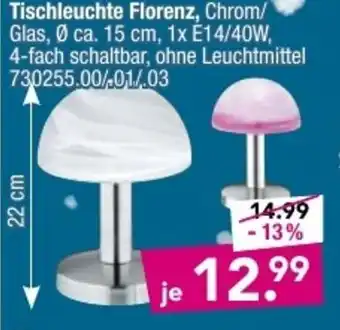 Möbel Boss Tischleuchte Florenz Angebot