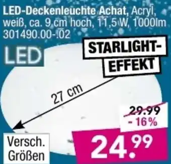 Möbel Boss LED Deckenleuchte Achat Angebot