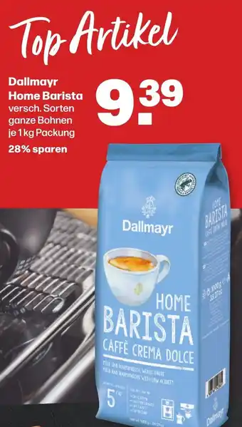 Handelshof Dallmayr Home Barista 1 kg Packung Angebot