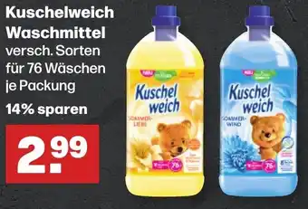 Handelshof Kuschelweich Waschmittel für 76 Wäschen Angebot