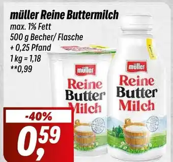 Simmel müller Reine Buttermilch 500g Angebot