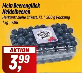 Simmel Mein Beerenglück Heidelbeeren 500g Angebot