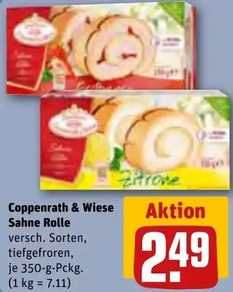 REWE Coppenrath & Wiese Sahne Rolle 350 g Pckg. Angebot