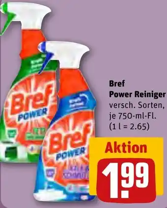 REWE Bref Power Reiniger 750 ml Fl. Angebot