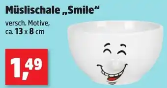 Thomas Philipps Müslischale ,,Smile" Angebot