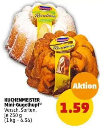 PENNY KUCHENMEISTER Mini-Gugelhupf 250 g Angebot